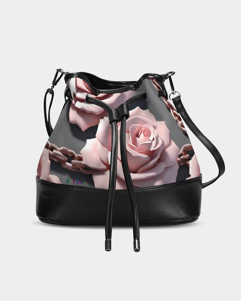 Amor Lavon Tye-Dye Queen Mini Drawstring Bucket Bag