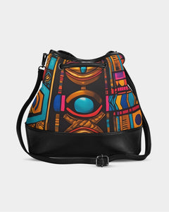 Amor Lavon African Vibez Mini Drawstring Bucket Bag