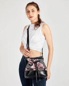 Amor Lavon Tye-Dye Queen Mini Drawstring Bucket Bag