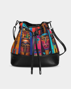 Amor Lavon Many Faces Mini Drawstring Bucket Bag