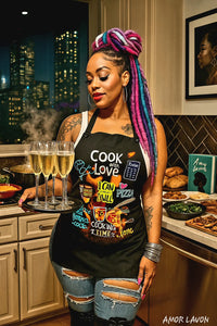 Amor Lavon "Cook With Love" Apron