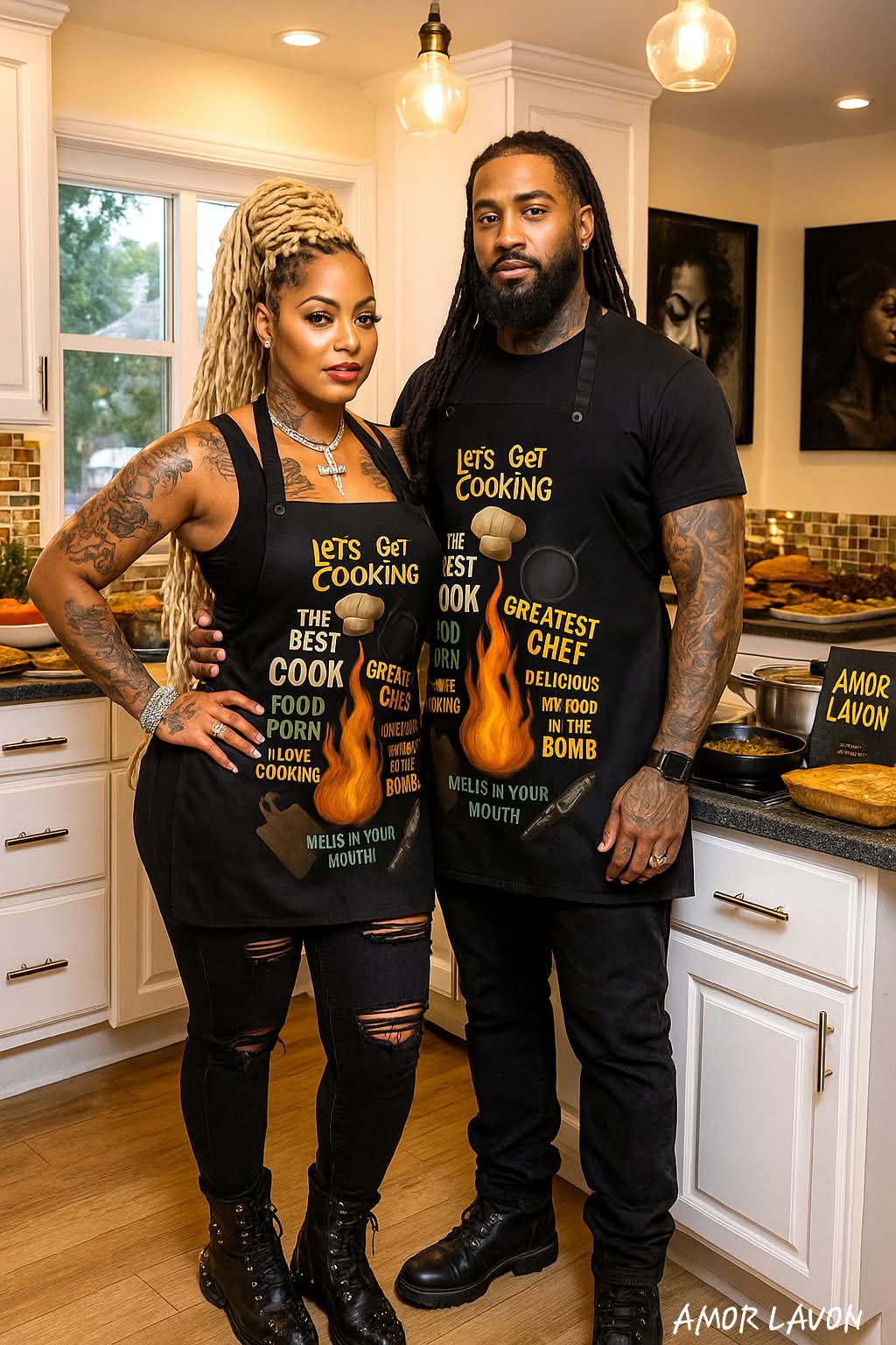 Amor Lavon "Let's Get Cooking" Apron