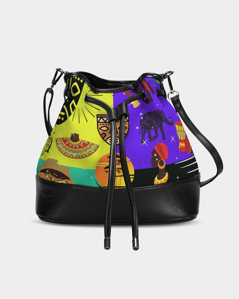 Amor Lavon Wild Side Mini Drawstring Bucket Bag