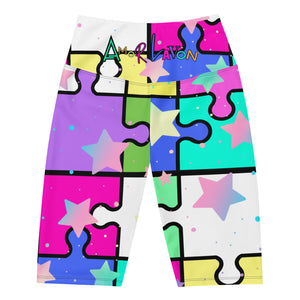 Amor Lavon Puzzles Biker Shorts