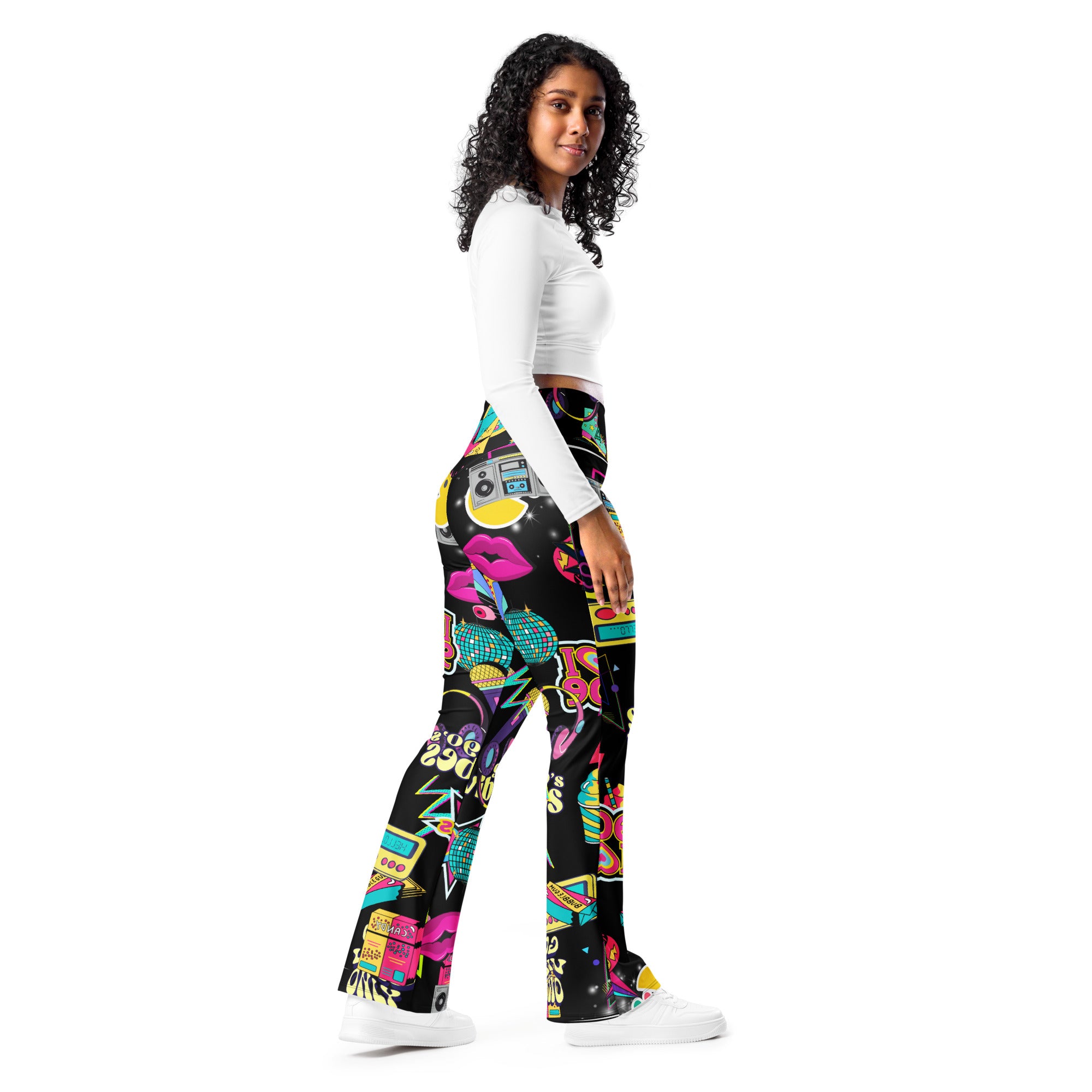 Amor Lavon 90's Retro Flare leggings