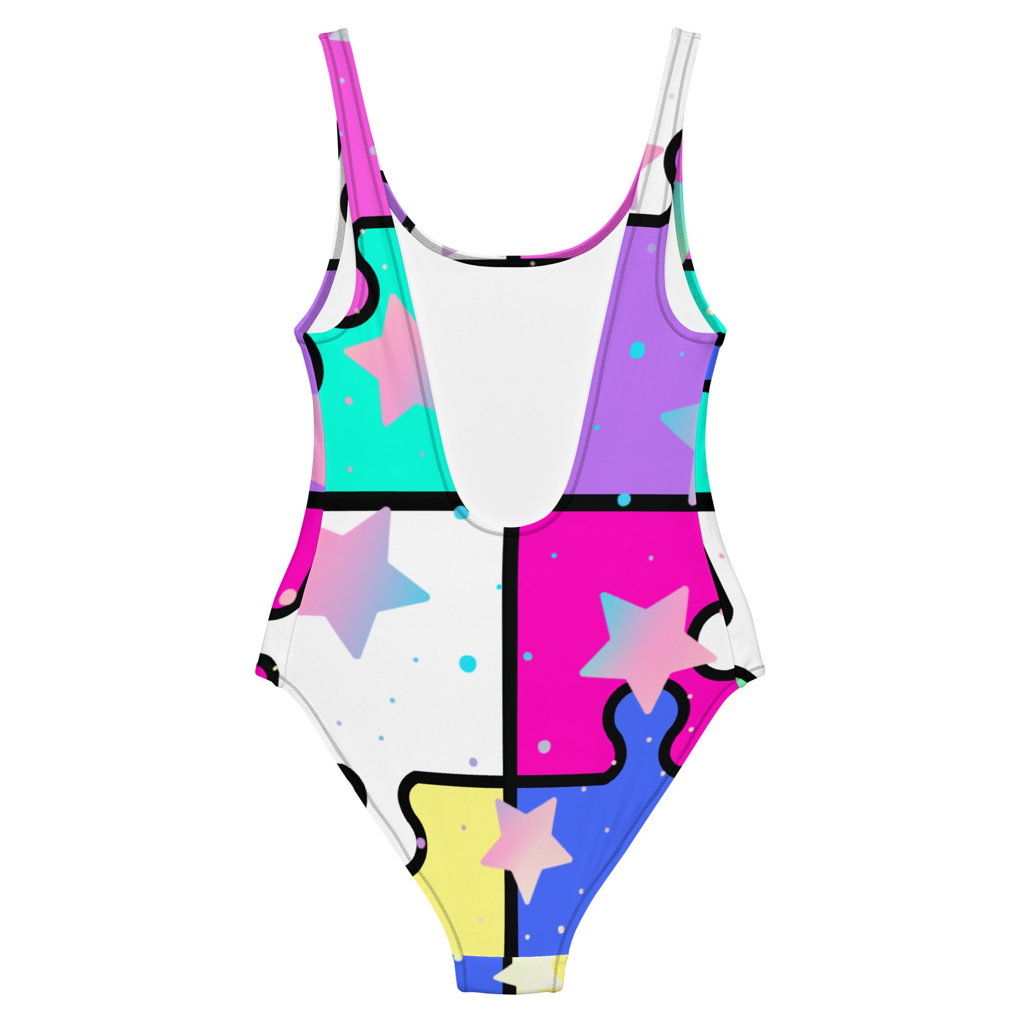 Amor Lavon Puzzles One-Piece Swimsuit