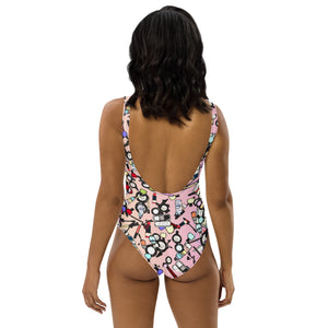 Amor Lavon Painted Pretty One-Piece Swimsuit