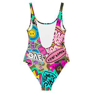 Amor Lavon Strong & Fierce One-Piece Swimsuit