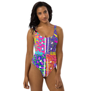 Amor Lavon Feeling Myself One-Piece Swimsuit