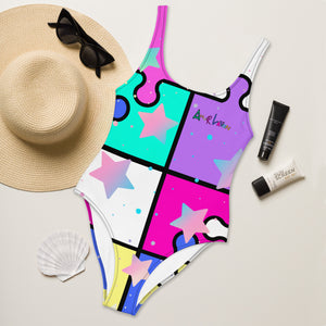 Amor Lavon Puzzles One-Piece Swimsuit