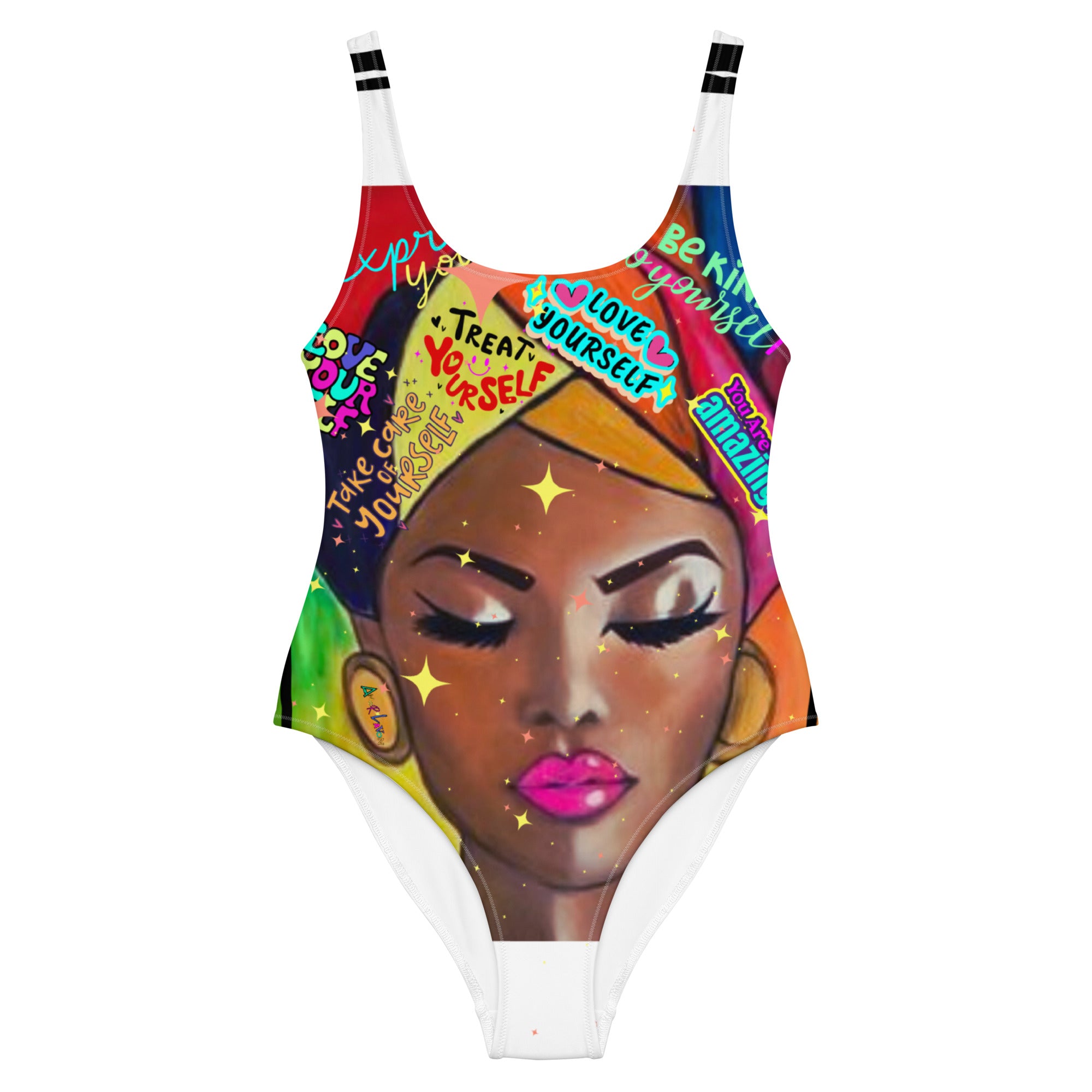 Amor Lavon Love Yourself One-Piece Swimsuit