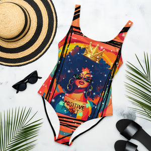 Amor Lavon Positive Mindset One-Piece Swimsuit