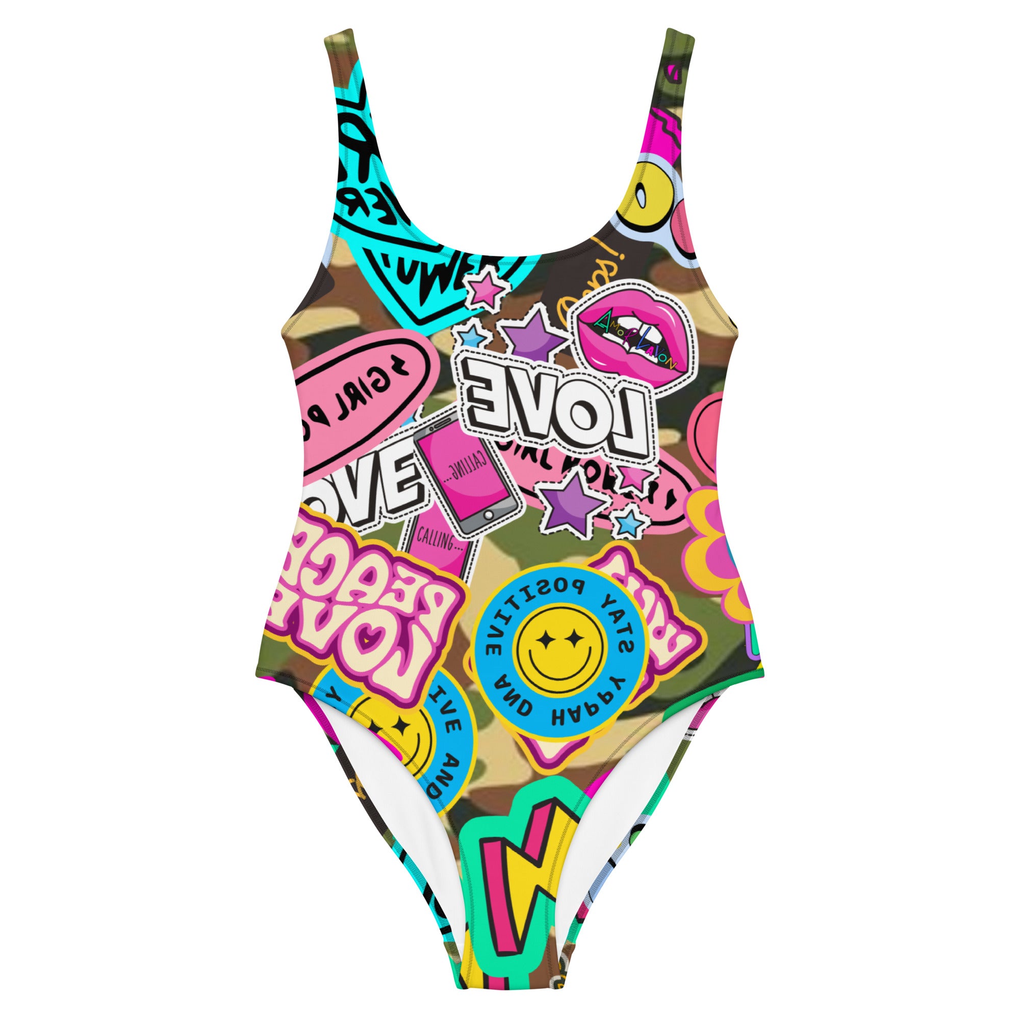 Amor Lavon Strong & Fierce One-Piece Swimsuit