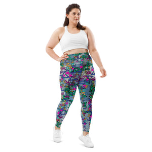 Amor Lavon Original All-Over Print Plus Size Leggings