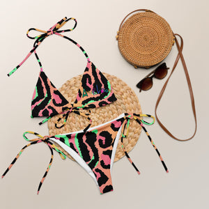 Amor Lavon We Outside All-over print recycled string bikini