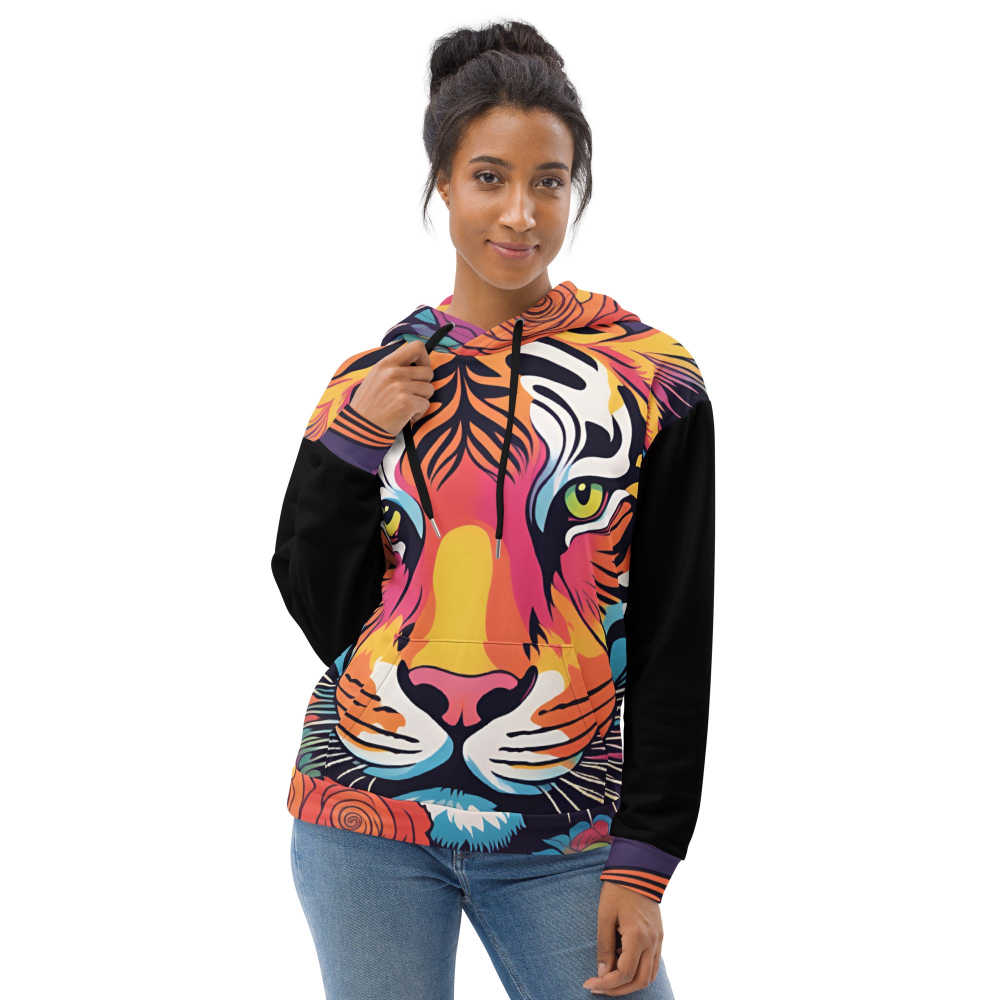 Amor Lavon Tiger Stripes Unisex Hoodie