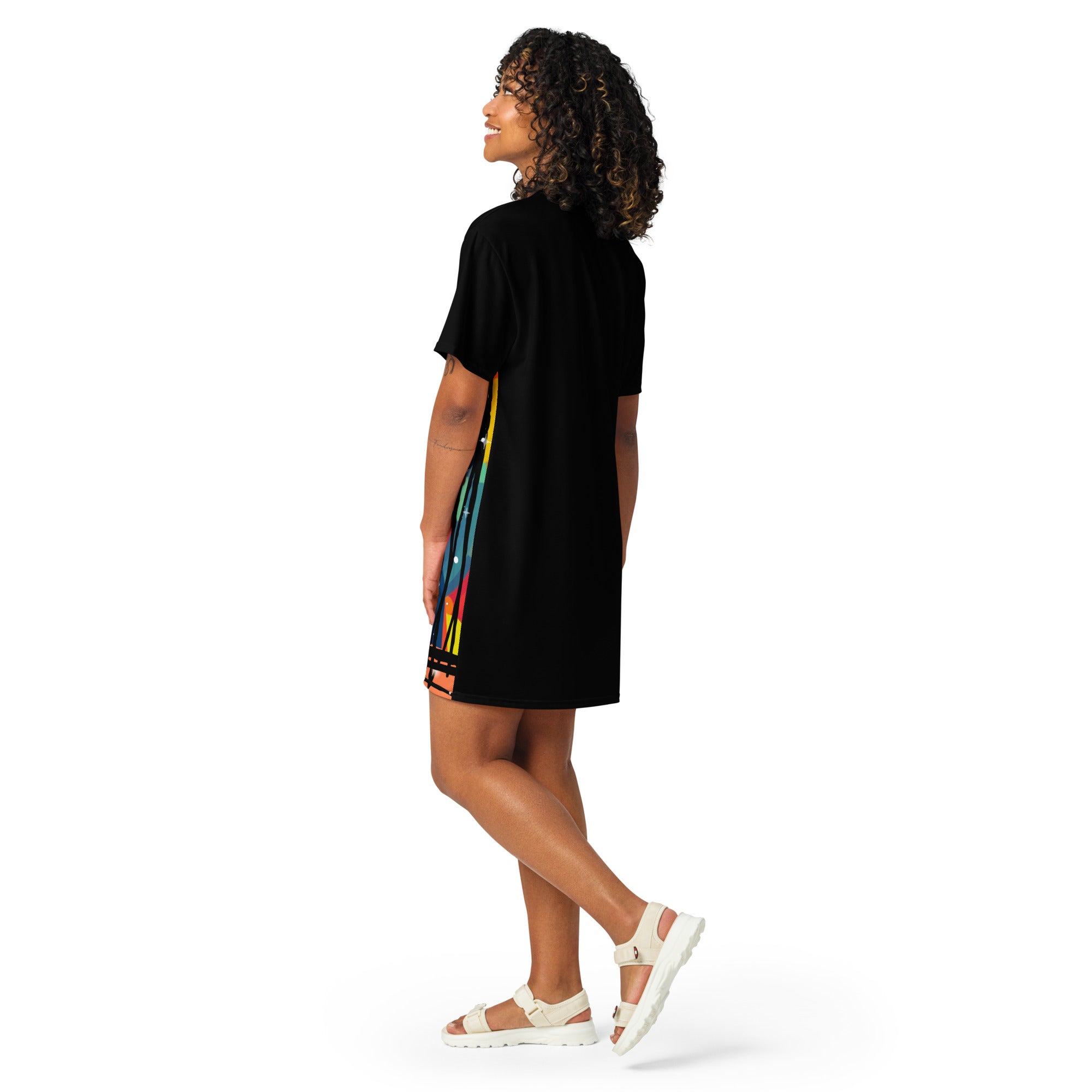 Amor Lavon Positive Mindset T-shirt dress