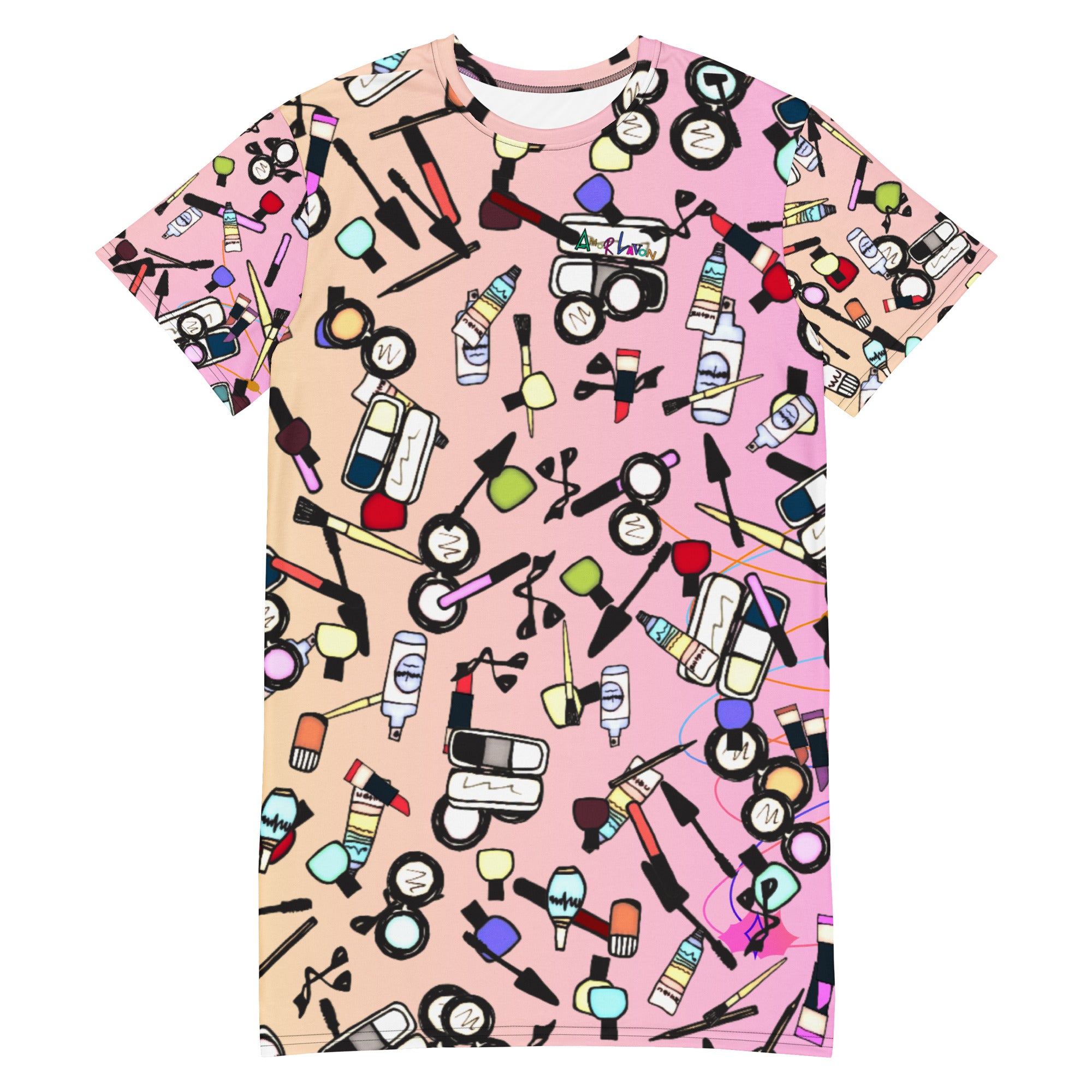 Amor Lavon Painted Pretty T-shirt dress