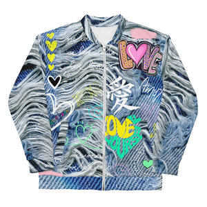 Amor Lavon "Loving Me First" Unisex Bomber Jacket