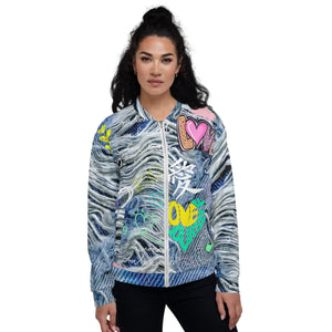 Amor Lavon "Loving Me First" Unisex Bomber Jacket