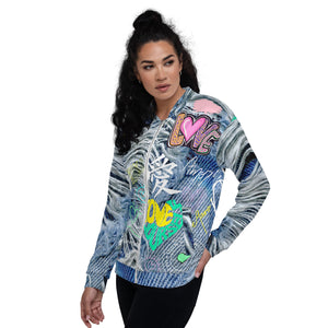 Amor Lavon "Loving Me First" Unisex Bomber Jacket