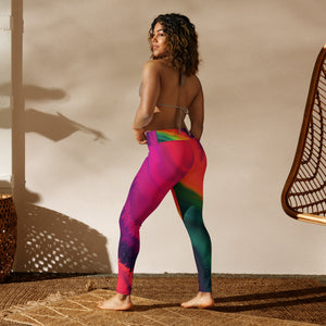 Amor Lavon She Showing Off Yoga Leggings