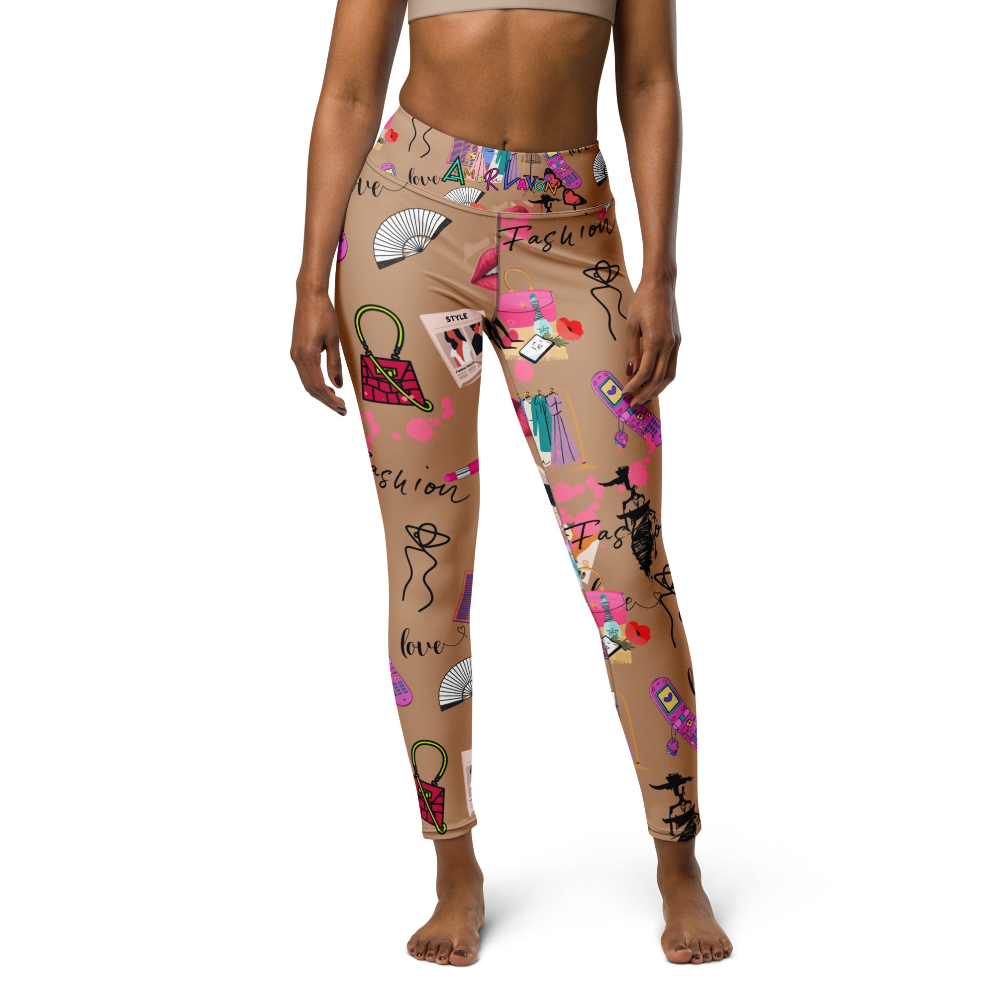 Amor Lavon "Show Off" Yoga Leggings