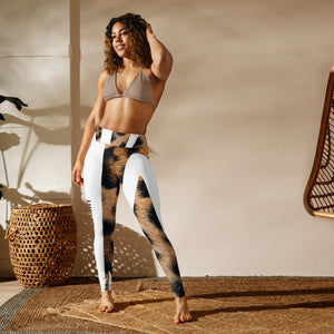 Amor Lavon Fierce Meow Yoga Leggings