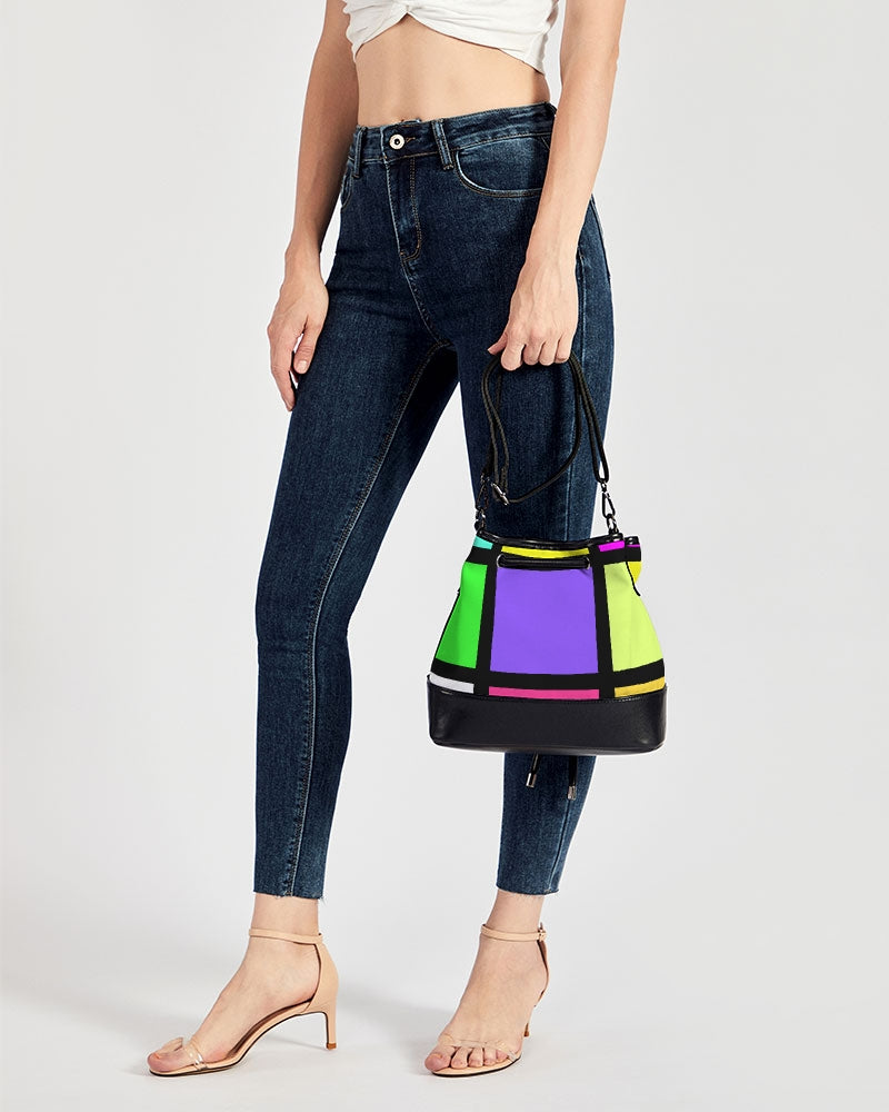 Amor Lavon Goodness Gracious Mini Drawstring Bucket Bag