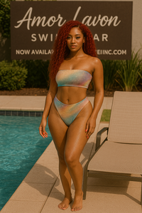 Amor Lavon "Angel Dreams" Recycled bandeau bikini