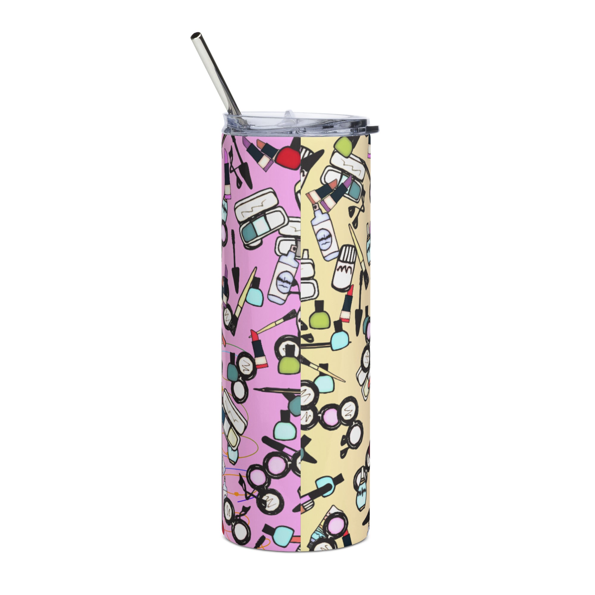 Amor Lavon Painted Pretty Stainless steel tumbler