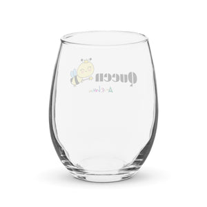 Amor Lavon "Queen Bee" Stemless wine glass