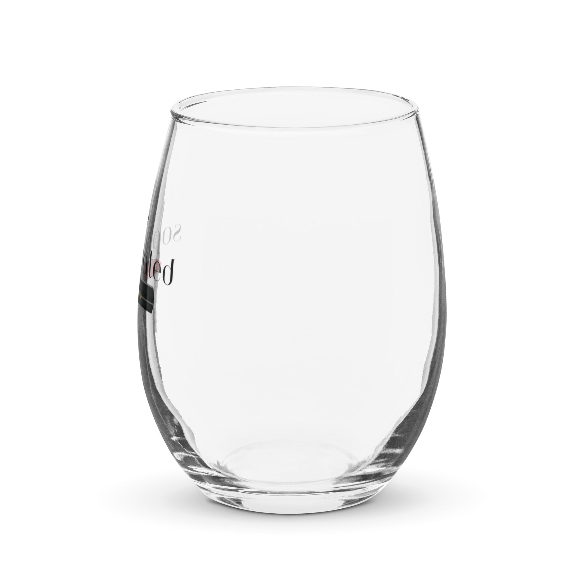 Amor Lavon "sophisticated" Stemless wine glass