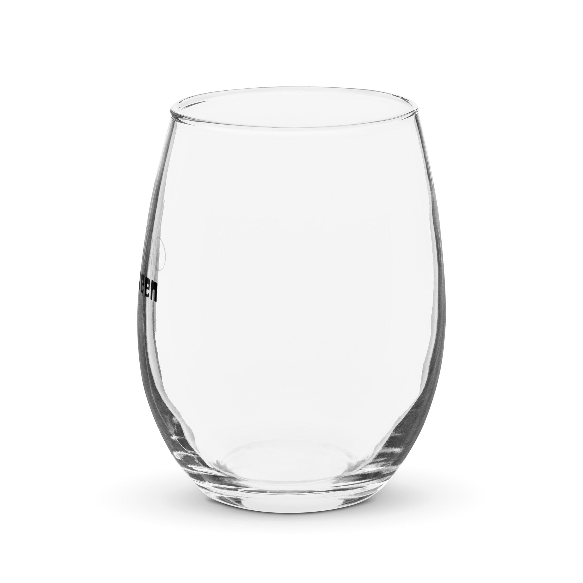 Amor Lavon "Classy Queen" Stemless wine glass