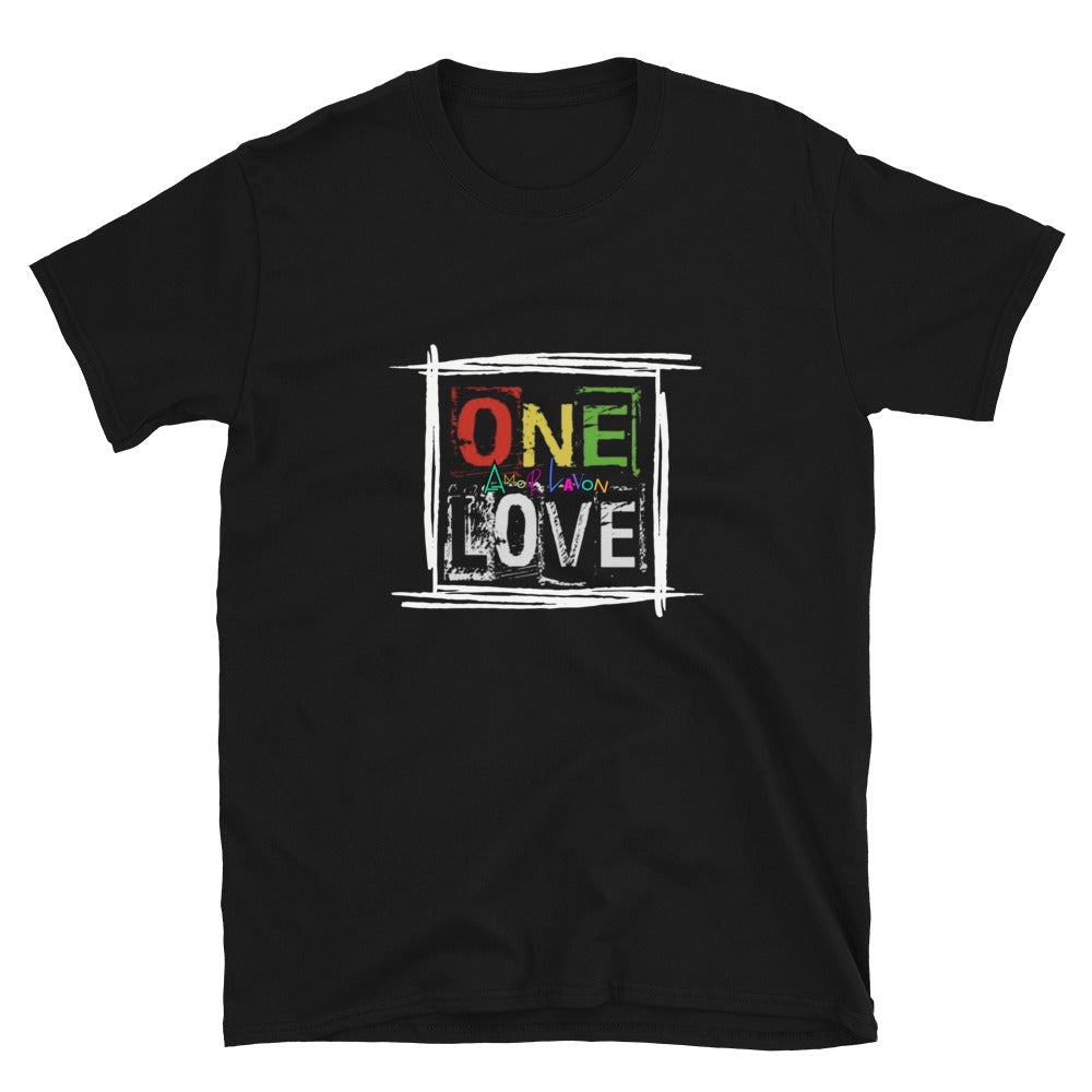 Amor Lavon One Love Short-Sleeve Unisex T-Shirt