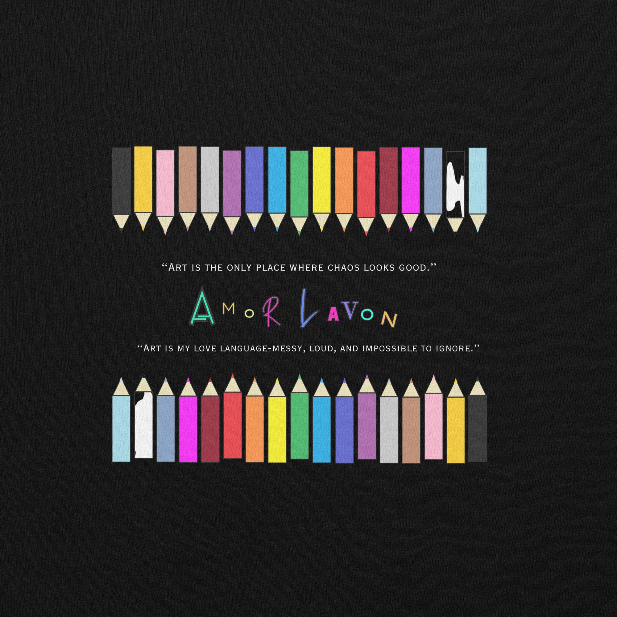 Amor Lavon "Quote Me" Unisex Hoodie