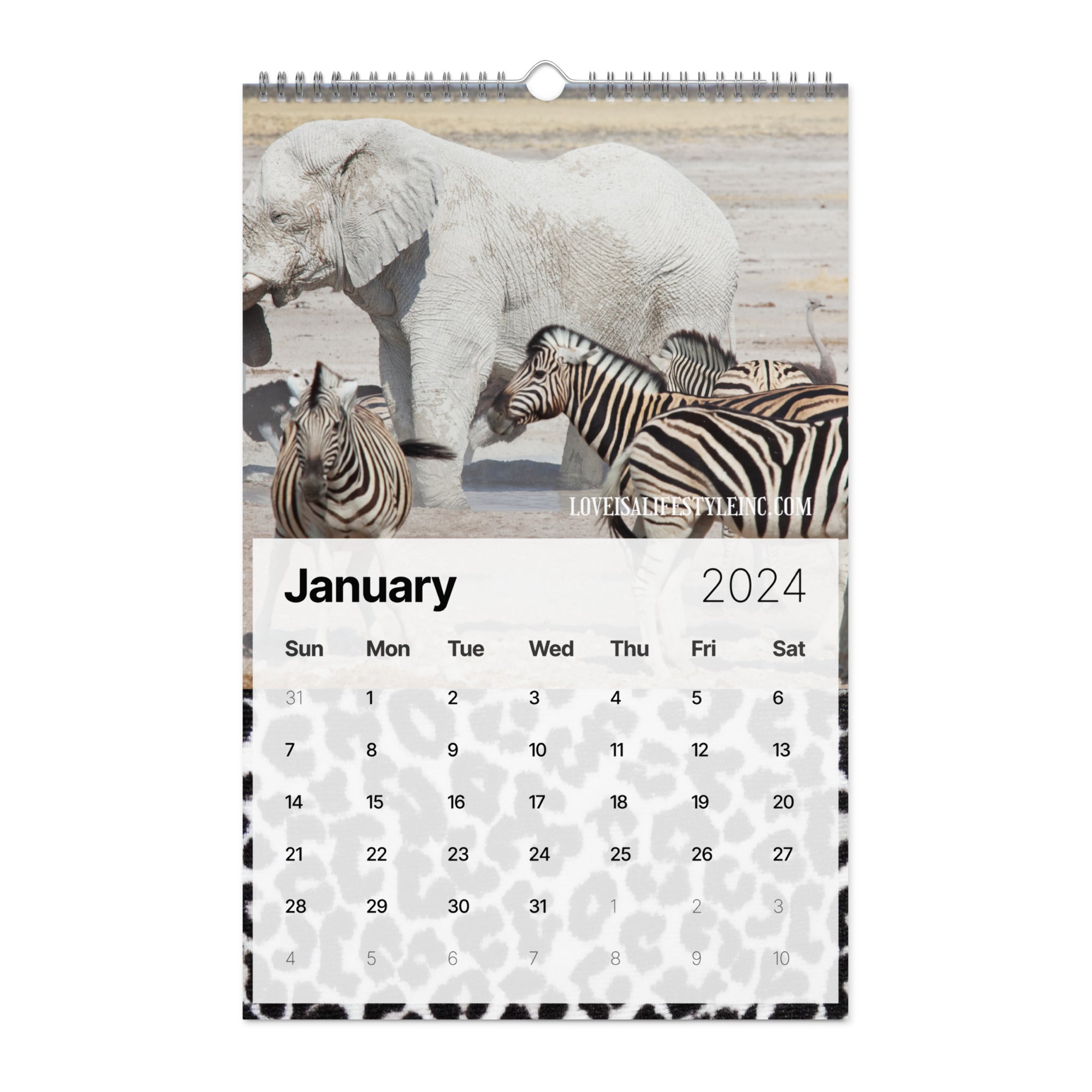 Love Is A Lifestyle Wall Calendar (2024)