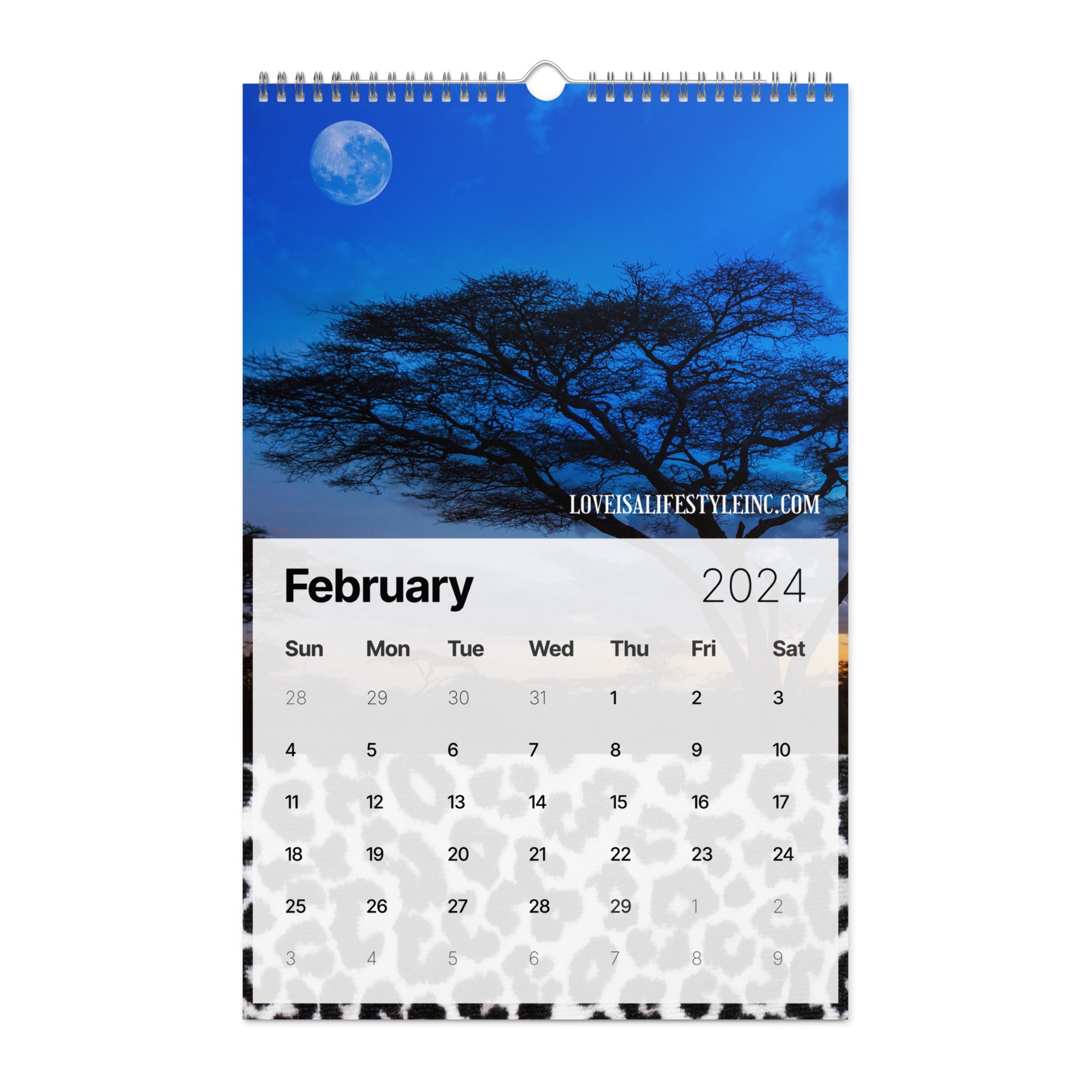 Love Is A Lifestyle Wall Calendar (2024)