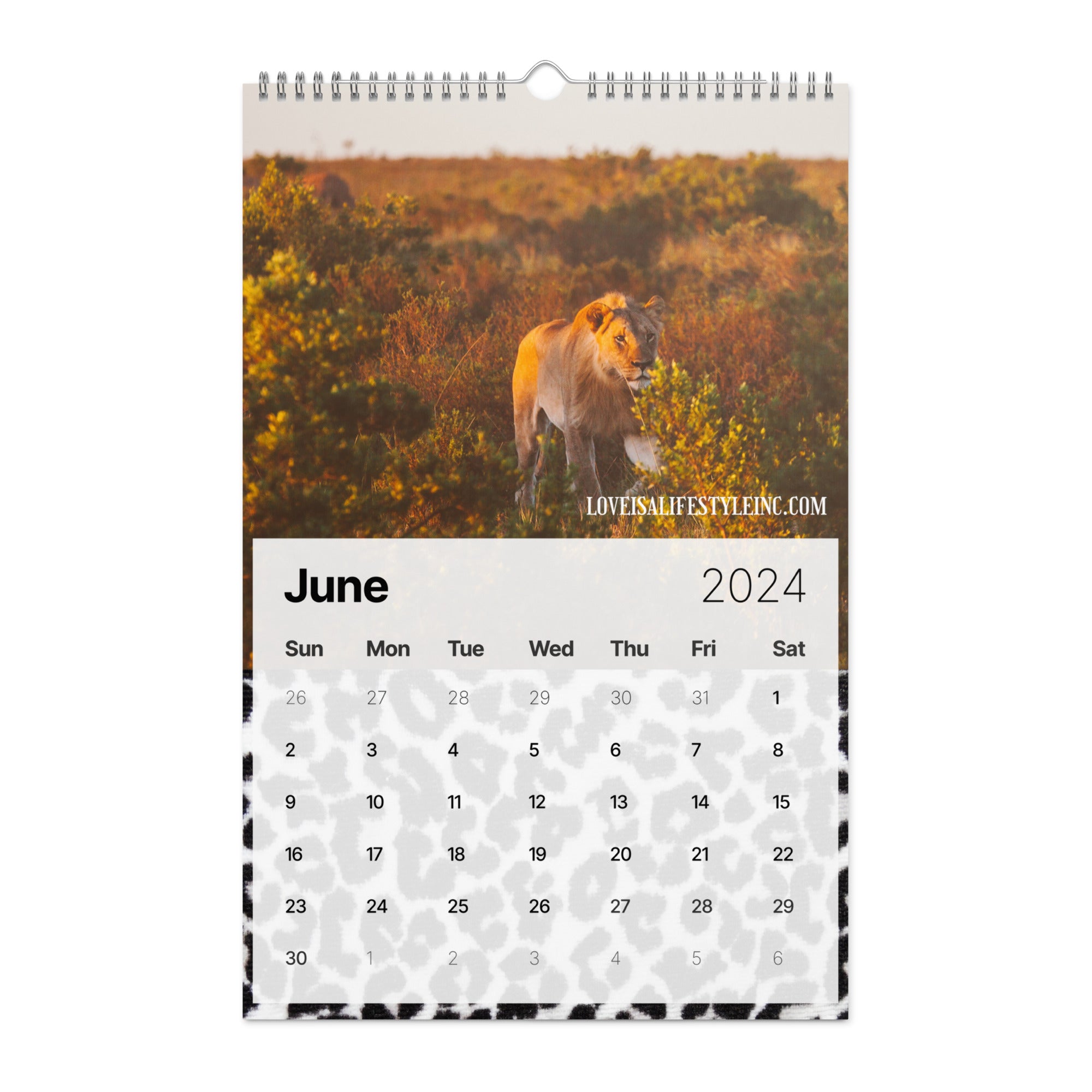 Love Is A Lifestyle Wall Calendar (2024)