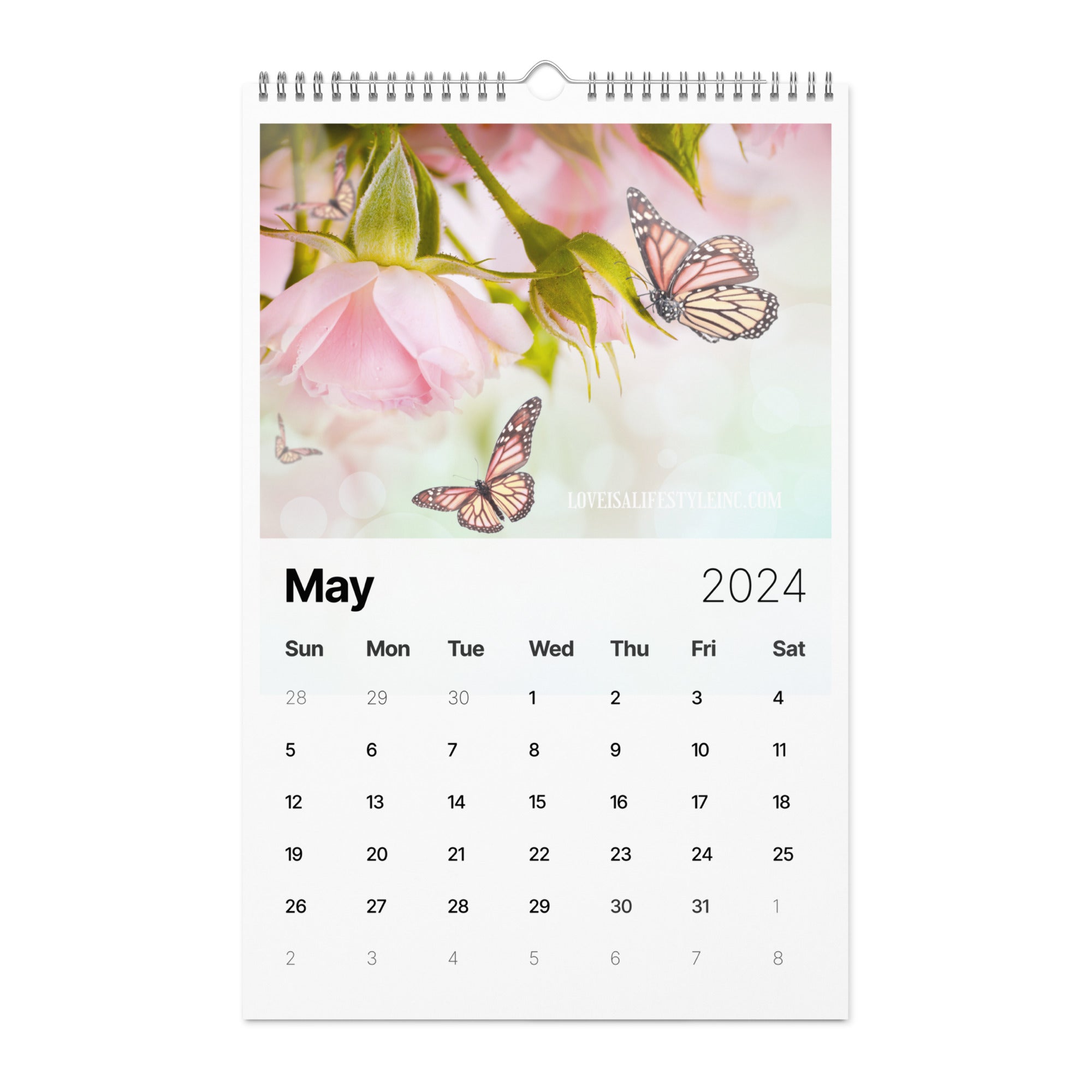 Love Is A Lifestyle Wall Calendar (2024)