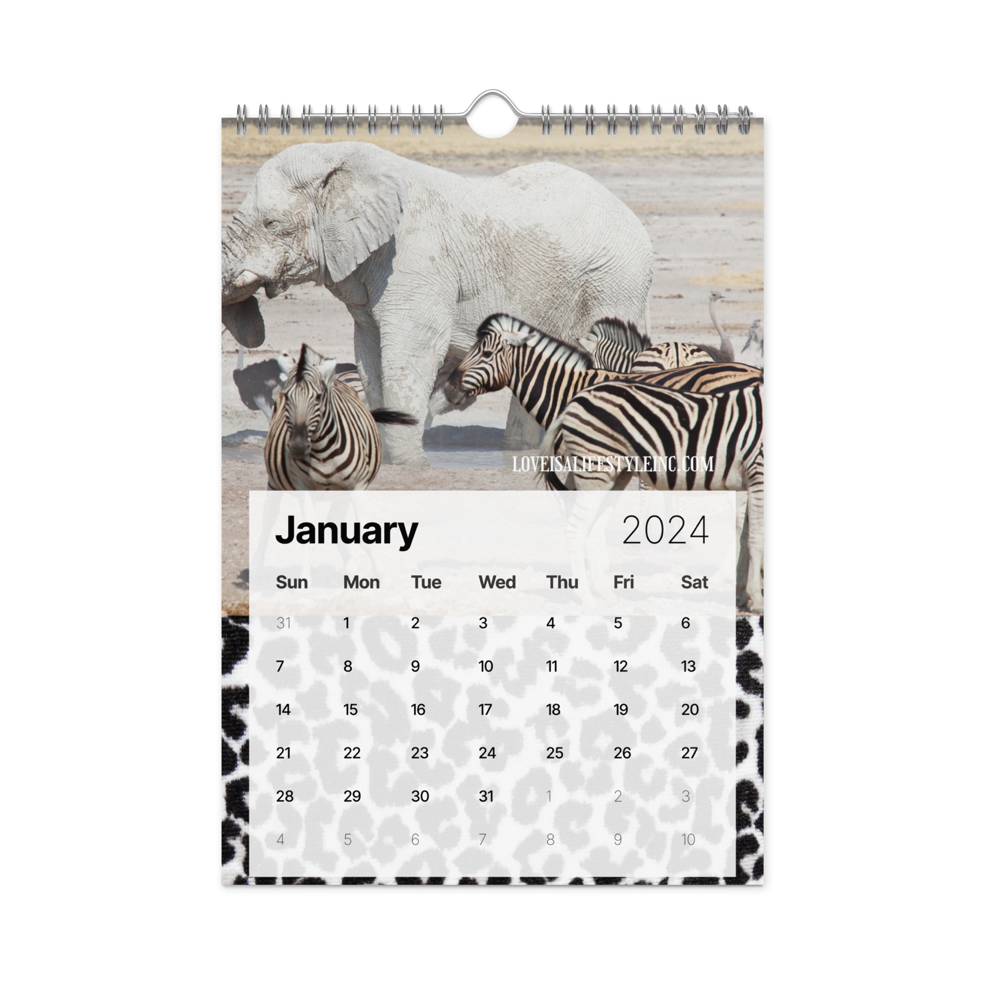 Love Is A Lifestyle Wall Calendar (2024)