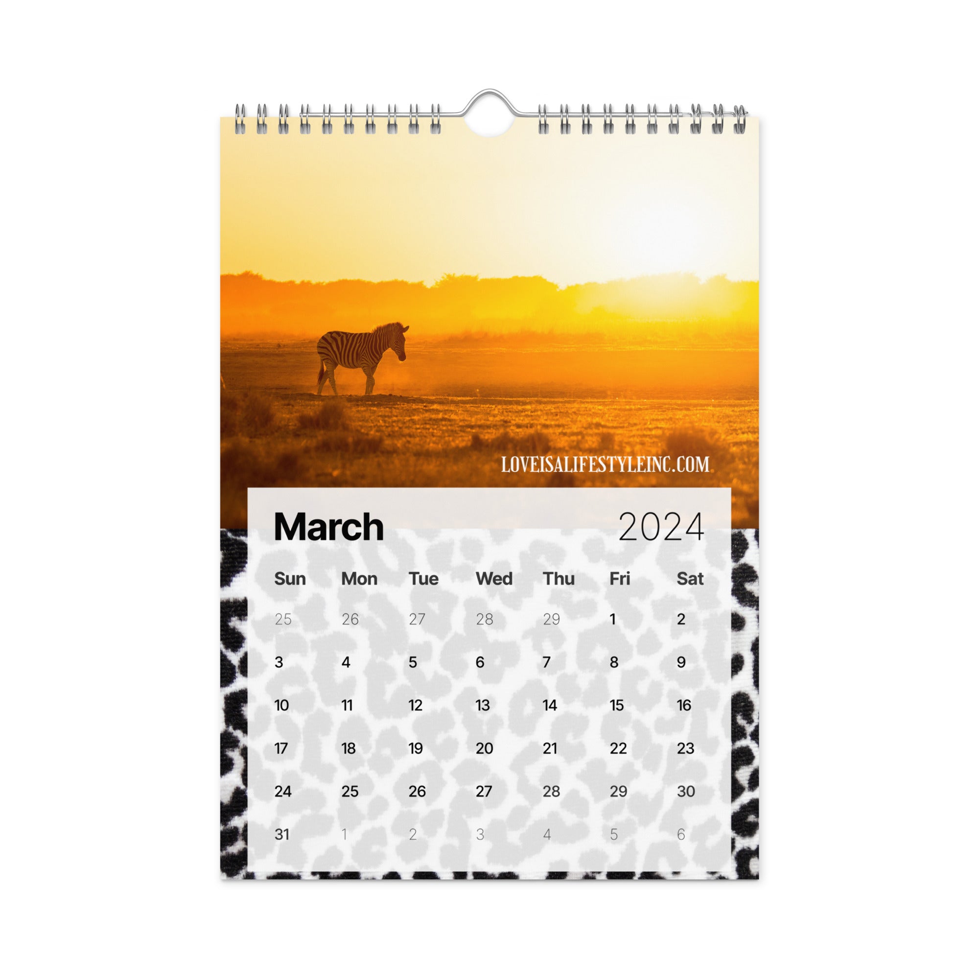 Love Is A Lifestyle Wall Calendar (2024)