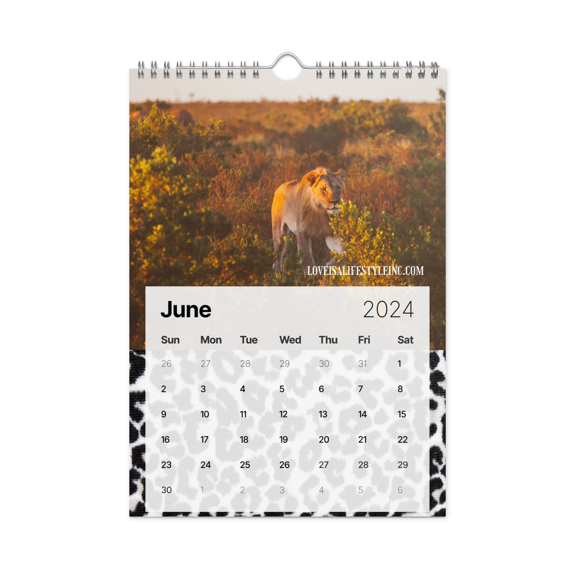 Love Is A Lifestyle Wall Calendar (2024)