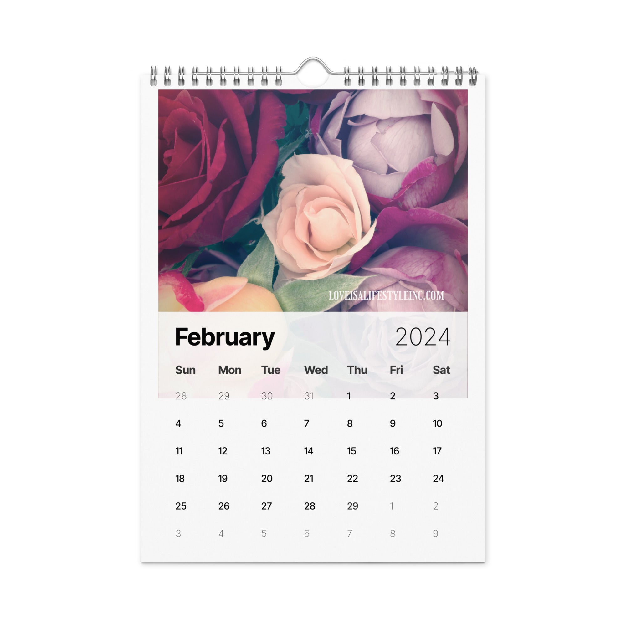 Love Is A Lifestyle Wall Calendar (2024)