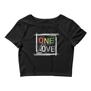 Amor Lavon One Love Women’s Crop Tee