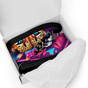 Amor Lavon Hear Me Roar Women’s high top canvas shoes