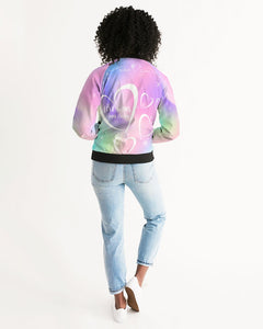 Amor Lavon Love Collection Women's Bomber Jacket