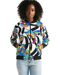 A.L Collection "Fly Girl" Women's Bomber Jacket