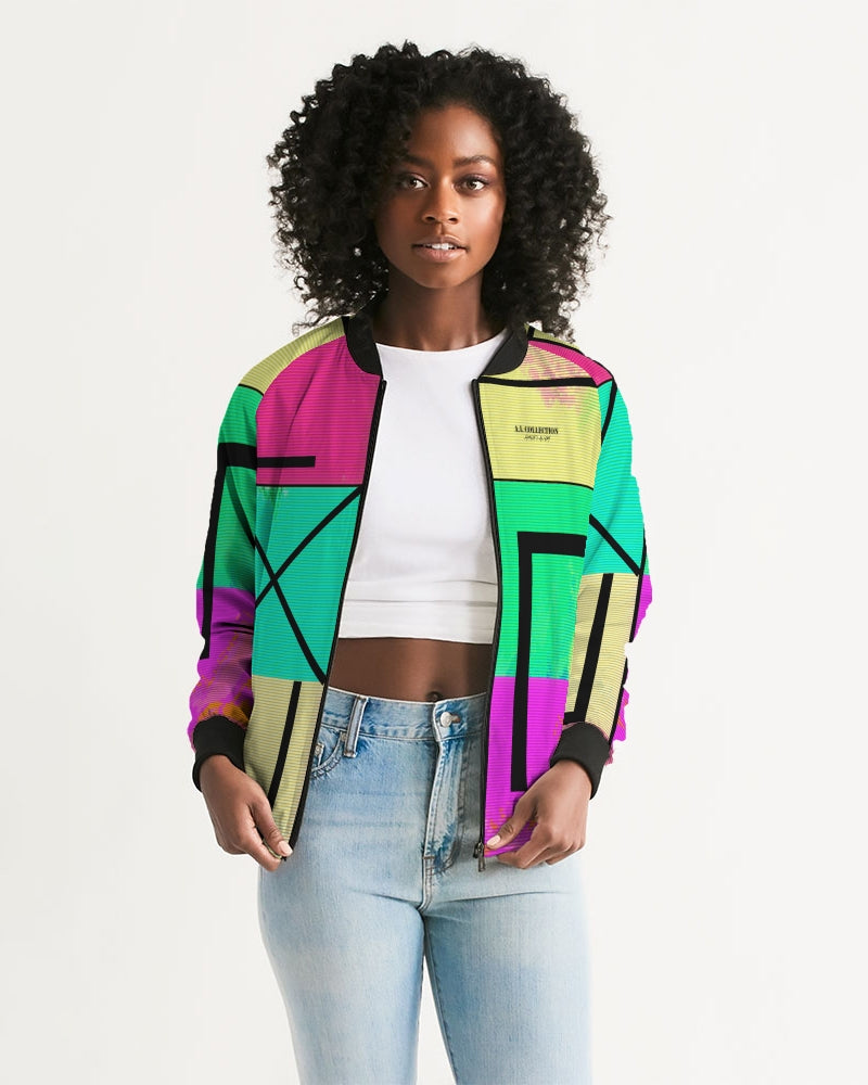 A.L Next Level Collection Women's Bomber Jacket