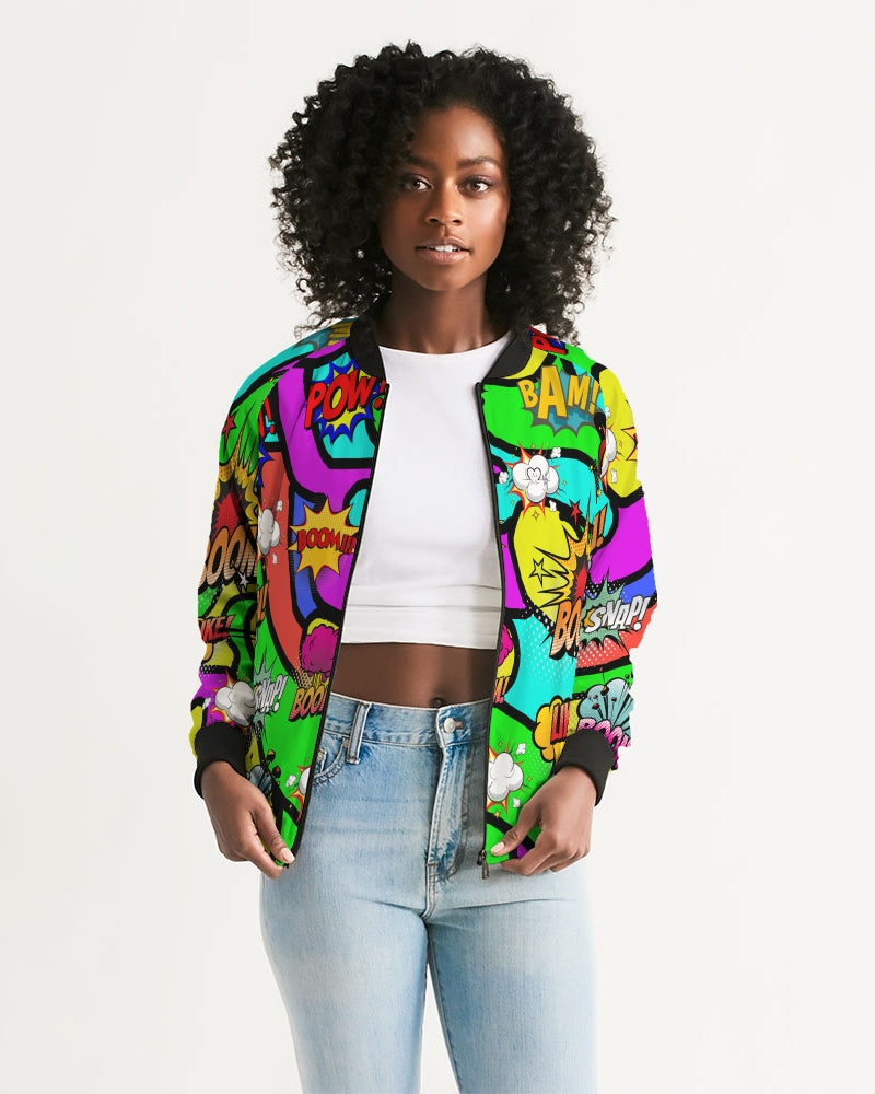 A.L Kaboom Collection Women's Bomber Jacket